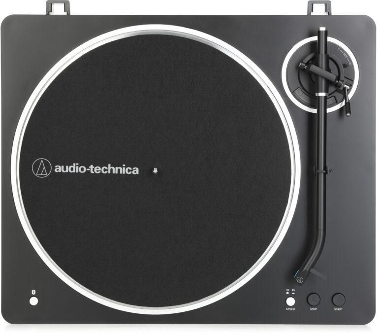Audio-Technica AT-LP70XBT Turntable with Bluetooth - Black/Silver