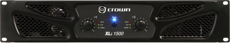 Crown XLi 1500 450-watt 2-channel Power Amplifier